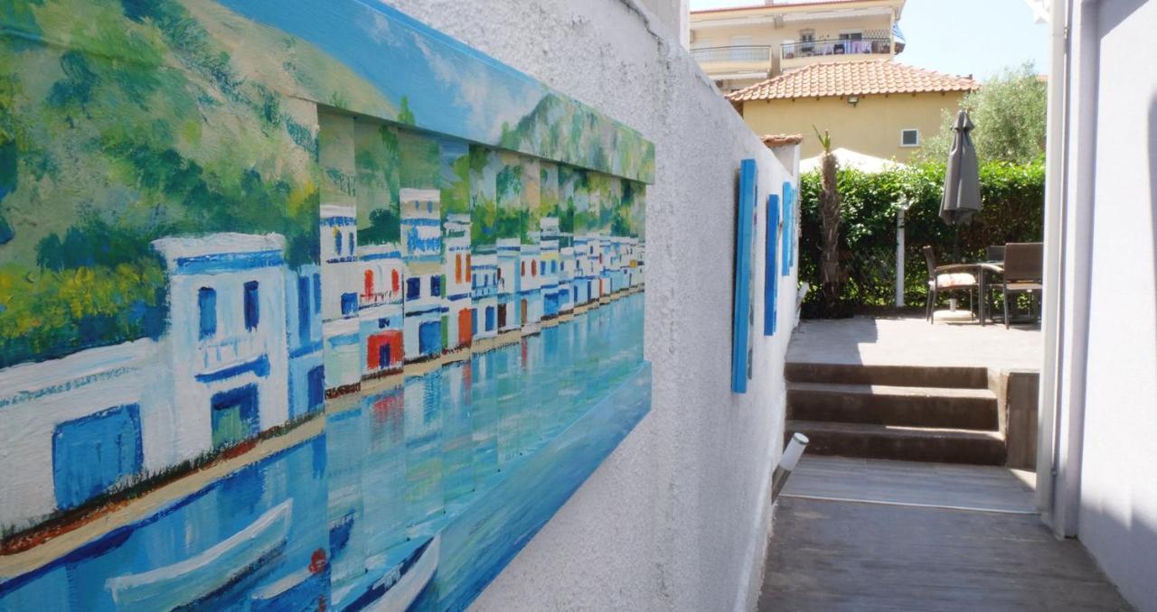 Villa azzuro Nea Kallikrateia Kültér fotó