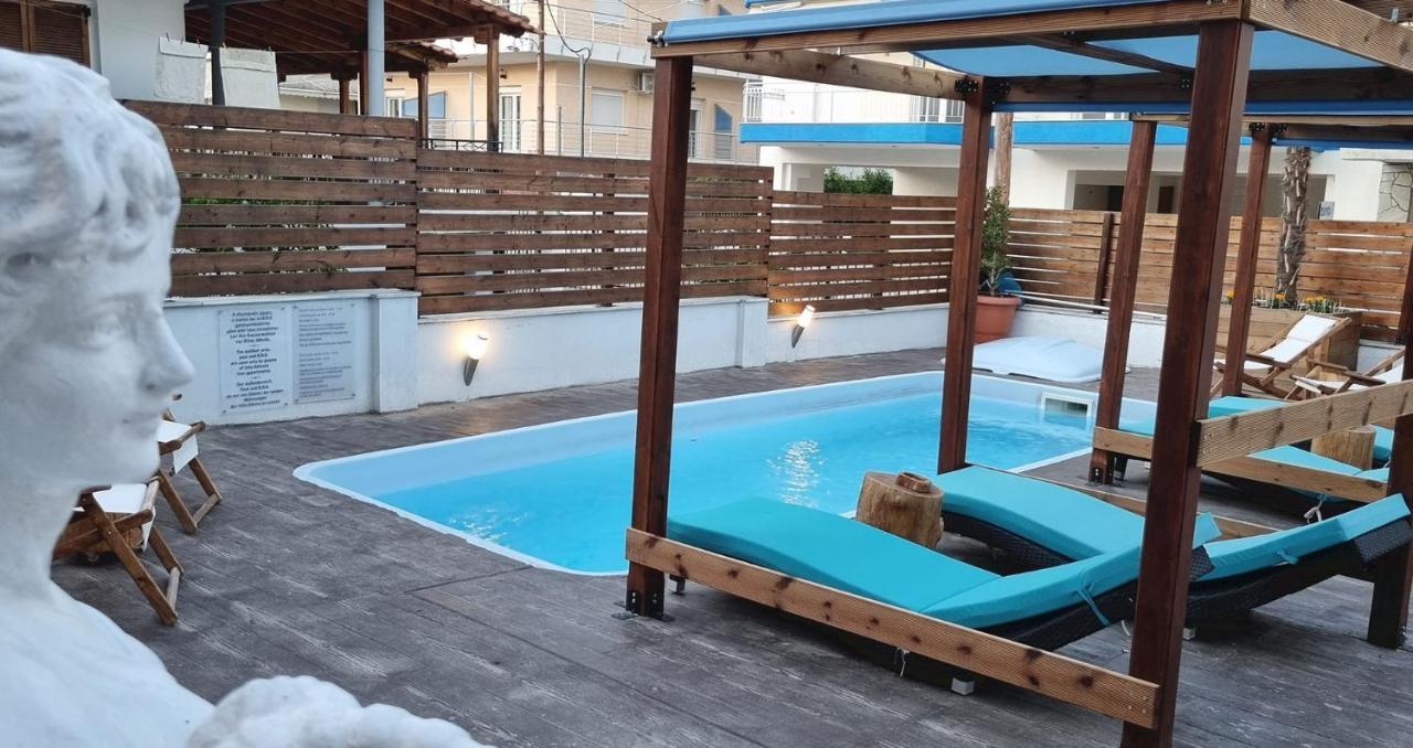 Villa azzuro Nea Kallikrateia Kültér fotó
