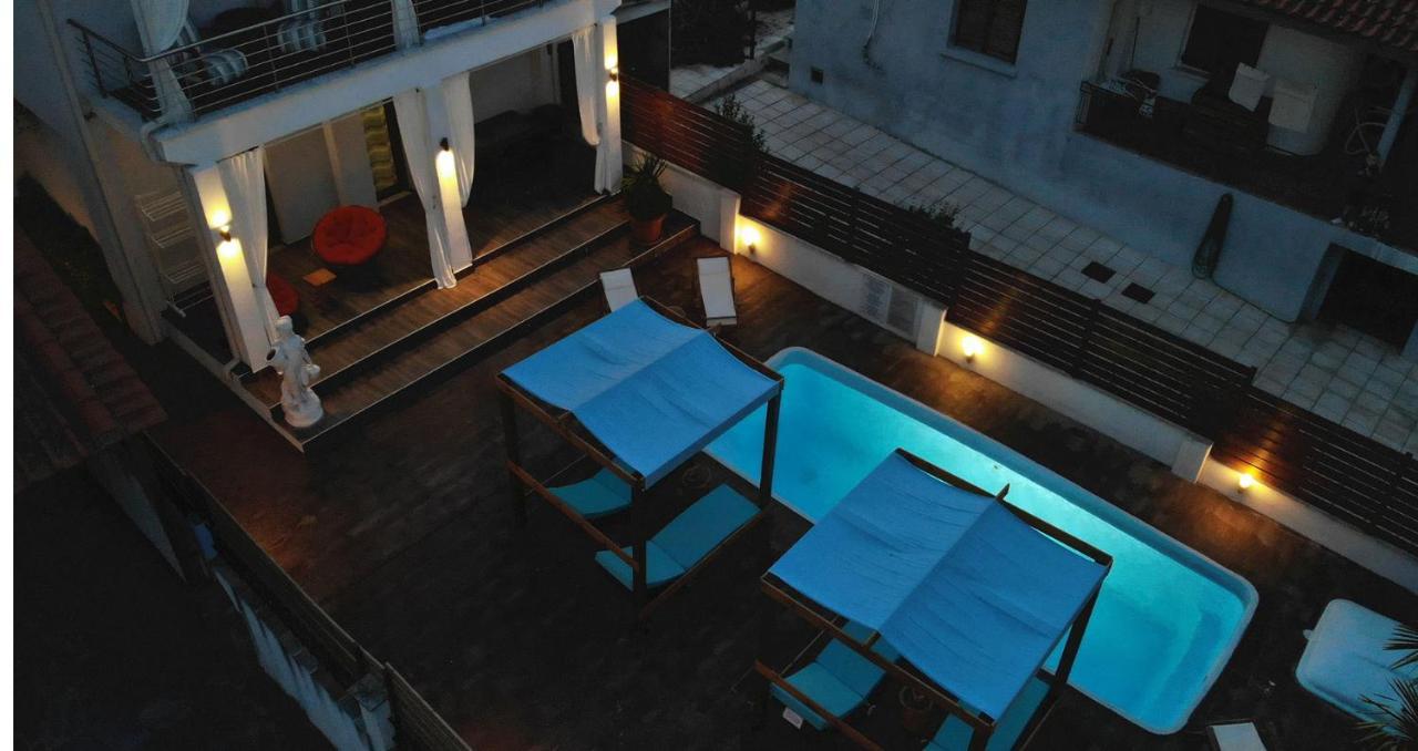 Villa azzuro Nea Kallikrateia Kültér fotó