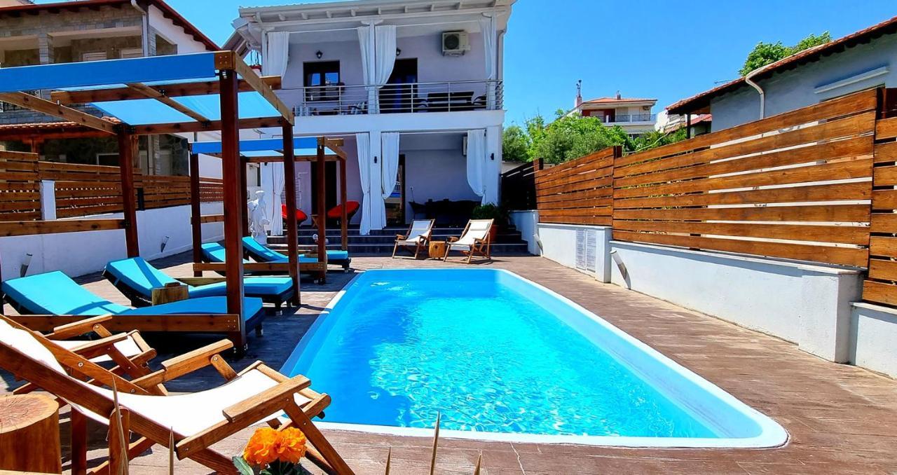Villa azzuro Nea Kallikrateia Kültér fotó